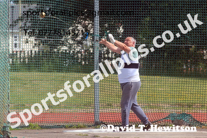 Hammer, 2025 NEMAA Track and Field, Monkton. Photo: David T. Hewitson/Sports for All Pics